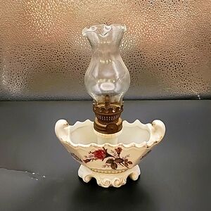 Vintage Mini Oil Lamp Made in Japan